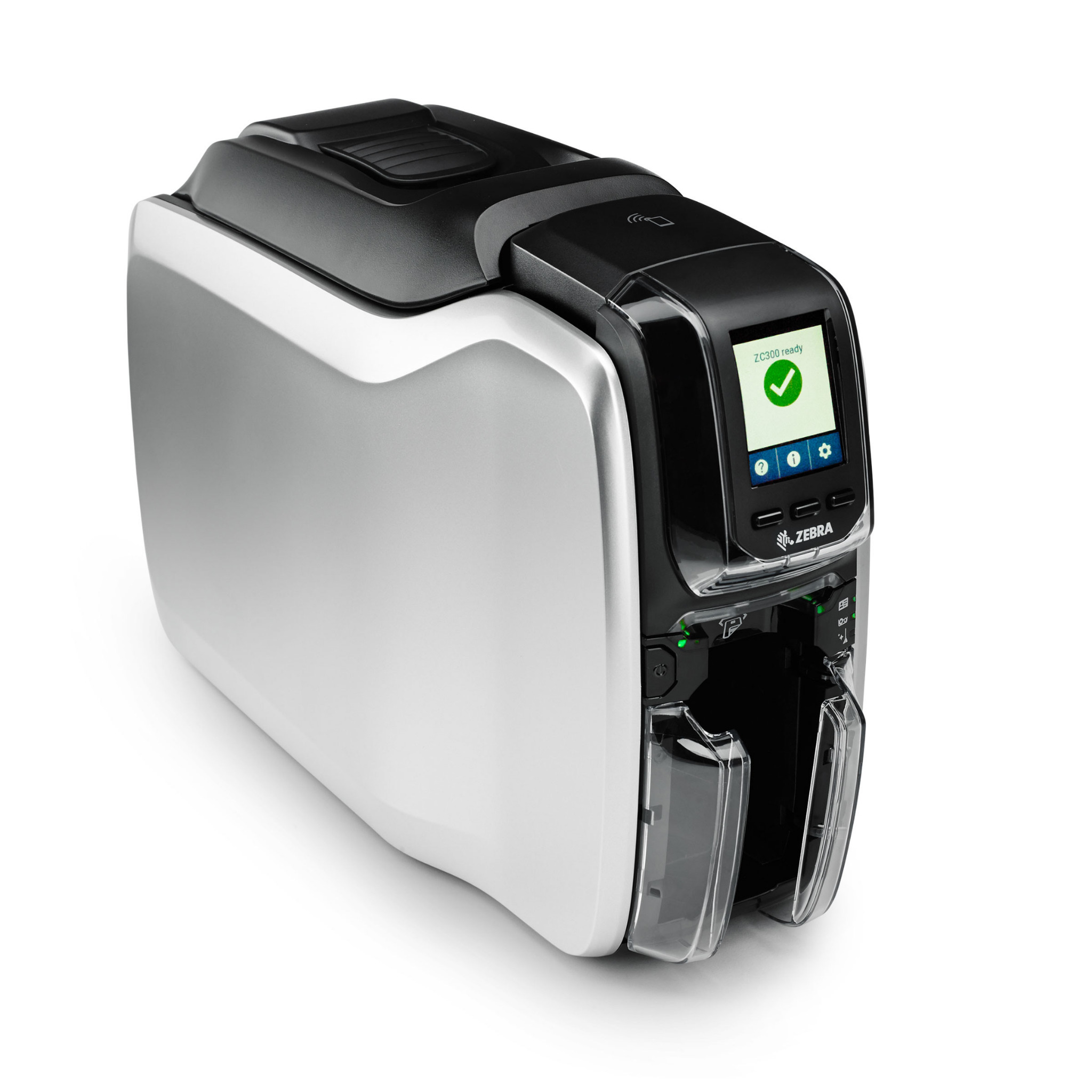 Zebra ZC300 professional card printer