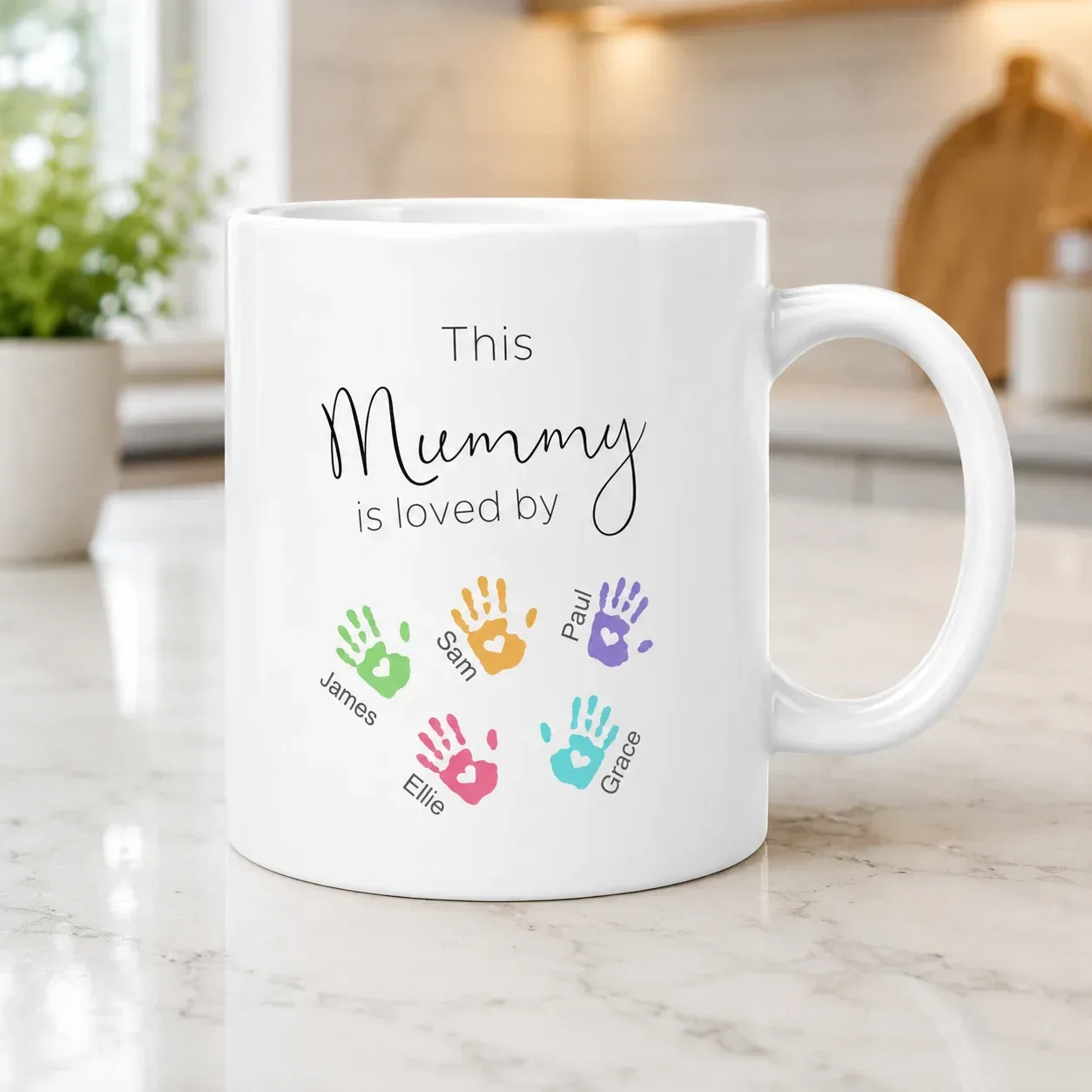 “This Mummy Is Loved By” Mug