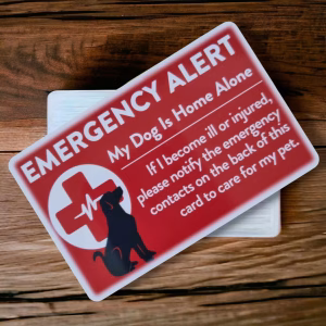 Pet Safety Card (PVC)