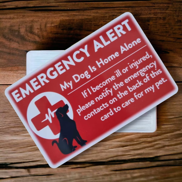 Pet Safety Card (PVC)