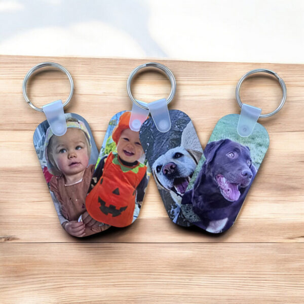 Full Colour Aluminium Keyrings