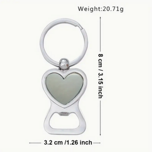 Heart Bottle Opener (Metal) - Image 3