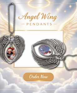 Angel Wing Memorial Pendant