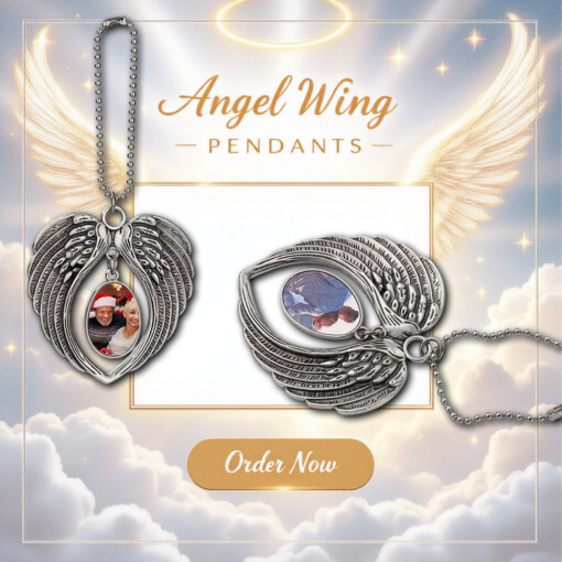 Angel Wing Memorial Pendant