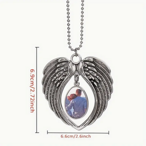 Angel Wing Memorial Pendant - Image 6