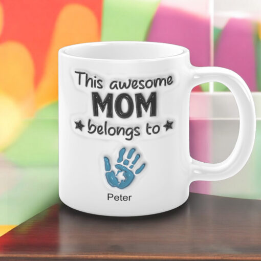 Personalised My Awesome Mom Mug - Image 2