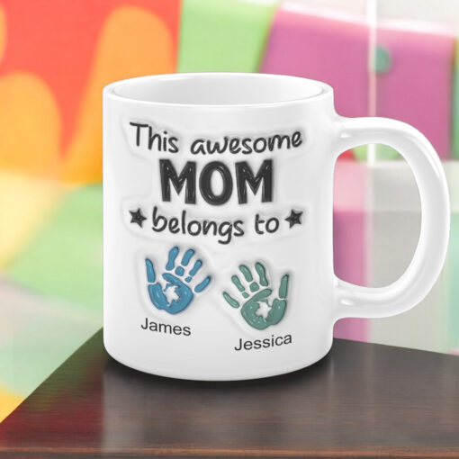 Personalised My Awesome Mom Mug - Image 3