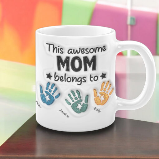 Personalised My Awesome Mom Mug - Image 4