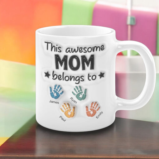 Personalised My Awesome Mom Mug - Image 5