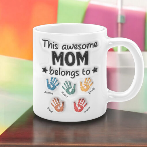 Personalised My Awesome Mom Mug - Image 6