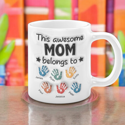 Personalised My Awesome Mom Mug - Image 7