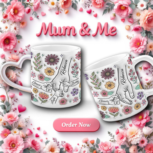 Personalised Mum & Me Mug